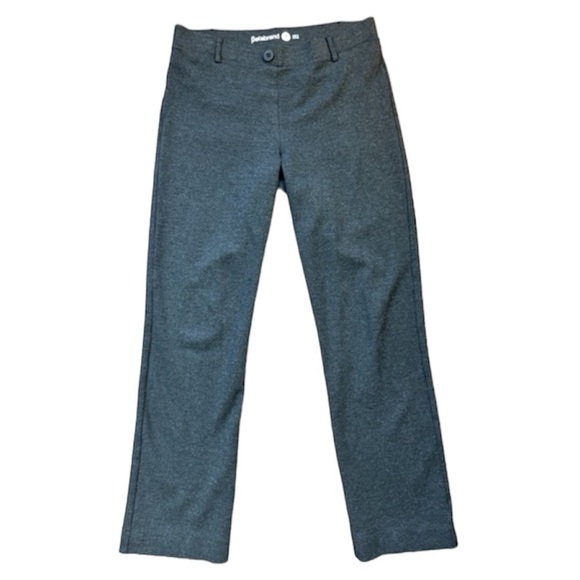 BETABRAND Grey Stretch Dress Pant Yoga Pull On Career Office Business‎ Medium - Picture 1 of 11
